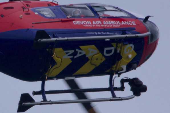 08 June 2020 - 17-50-27 
On route somewhere fast. The Devon Air Ambulance
--------------------------
Devon Air Ambulance G-DAAN
